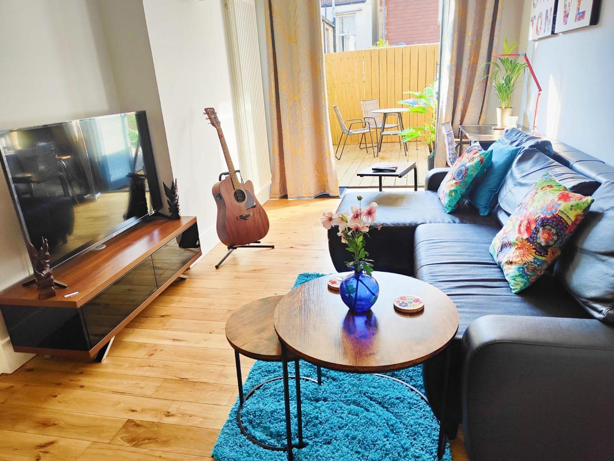 Modern Central Brighton Patio Flat - Free Parking! Extérieur photo