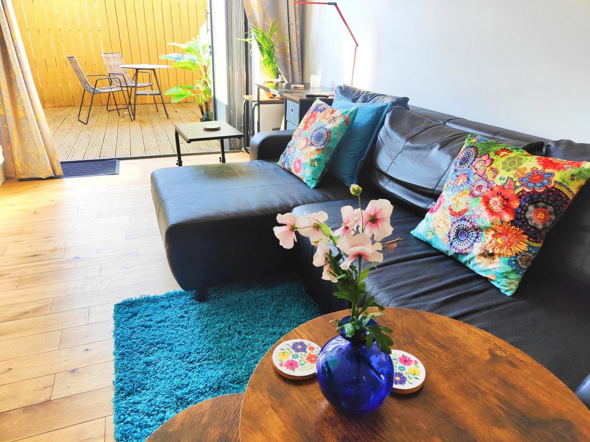 Modern Central Brighton Patio Flat - Free Parking! Extérieur photo