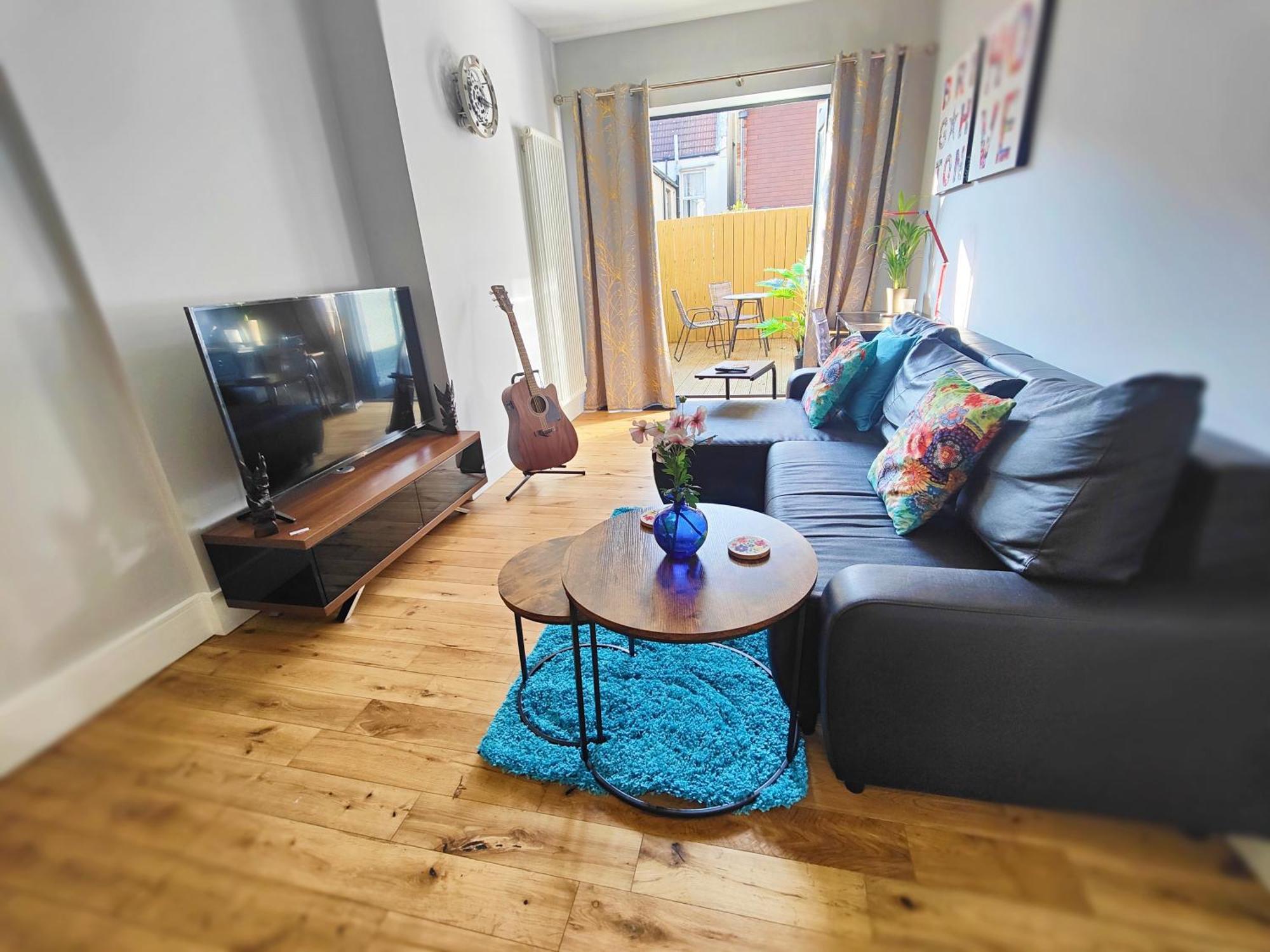 Modern Central Brighton Patio Flat - Free Parking! Extérieur photo